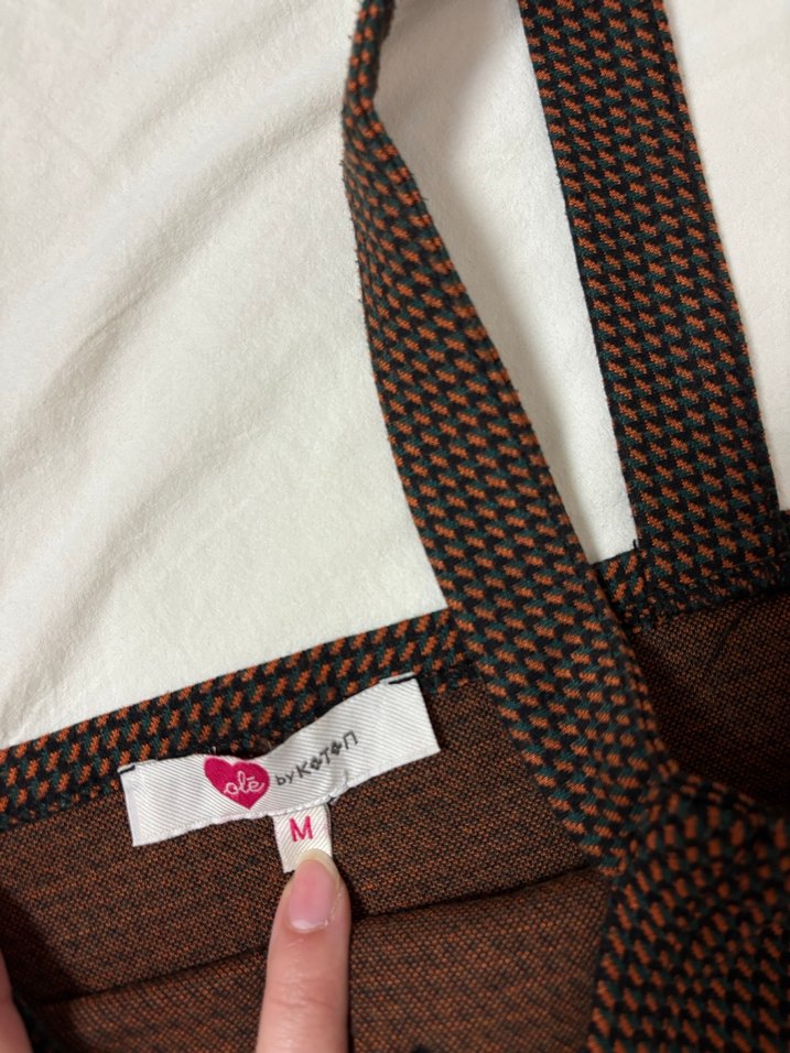 Düğmeli Kahverengi Kadın Uzun Tulum - Görsel 4