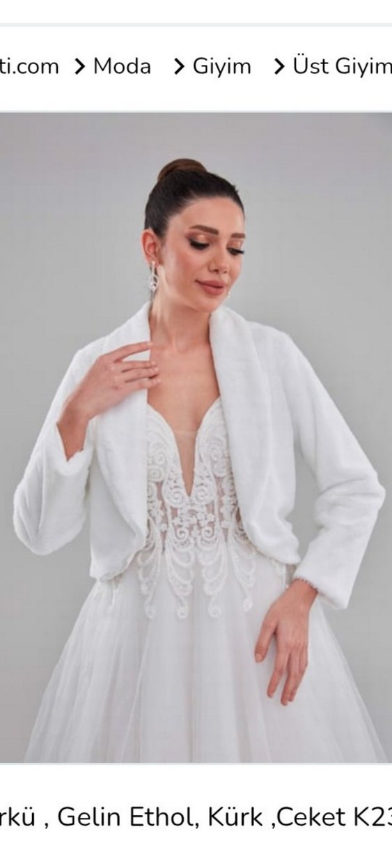 Gelin Ethol Kürk Ceket. - Görsel 2