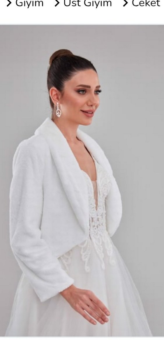 Gelin Ethol Kürk Ceket. - Görsel 5