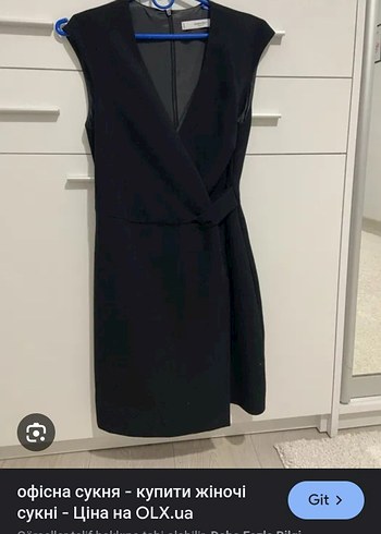 Mango Siyah Midi Elbise - Görsel 2