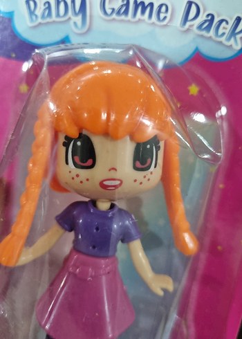 Mor Pastel Bebek Oyuncak Seti - Görsel 2