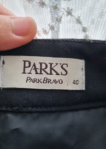 Park Bravo Siyah Midi Kalem Etek - Görsel 3