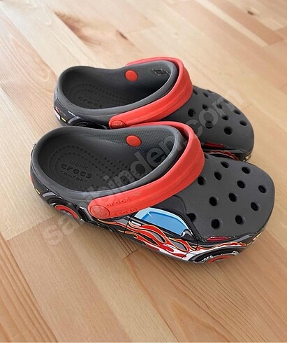 23 Beden gri Renk Crocs çocuk