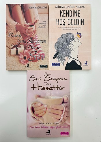 İkinci el 3 kitap seti