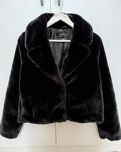 m Beden siyah Renk PULLANDBEAR peluş kürk
