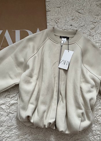 Zara Pelüş Bomber Ceket