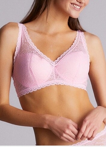 Penti amore lace sütyen 90-C pembe