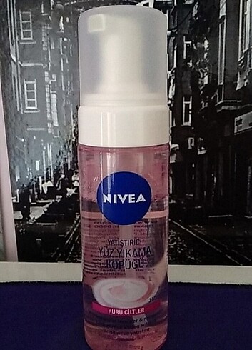 #Nivea yatıştırıcı yüz yıkama köpüğü 150ml