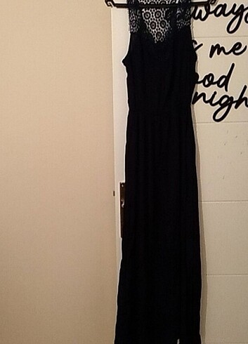 Uzun #lacivertelbise #plajelbisesi