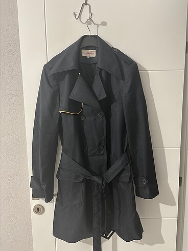 Lacivert trenckot 46 beden