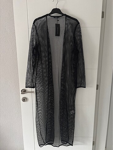 Trendyol siyah file pareo 4XL