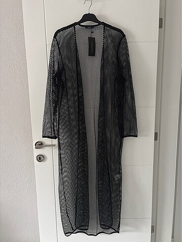 Trendyol & Milla Trendyol siyah file pareo 4XL