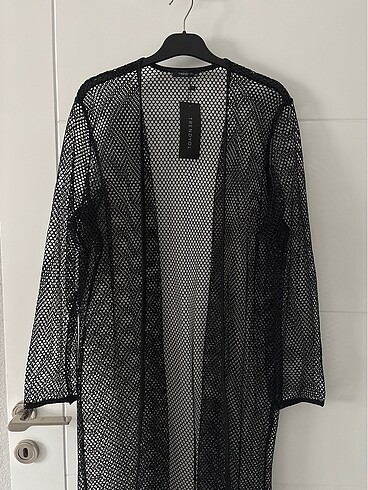 48 Beden Trendyol siyah file pareo 4XL