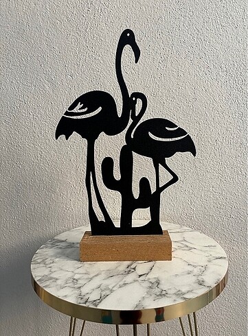 Flamingo metal dekor