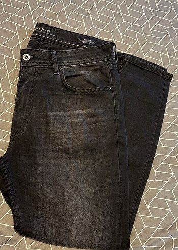 Loft 32/ 28 Gri Erkek Denim Regular Fit Jean - Görsel 9