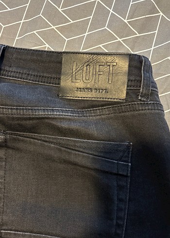 Loft 32/ 28 Gri Erkek Denim Regular Fit Jean - Görsel 8