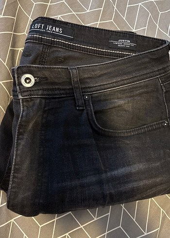 Loft 32/ 28 Gri Erkek Denim Regular Fit Jean - Görsel 10