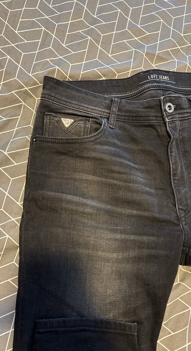 Loft 32/ 28 Gri Erkek Denim Regular Fit Jean - Görsel 4