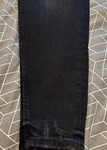 Zara Erkek Gri Kot Pantolon Regular Fit - Görsel 3