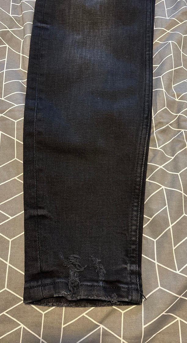 Zara Erkek Gri Kot Pantolon Regular Fit - Görsel 2