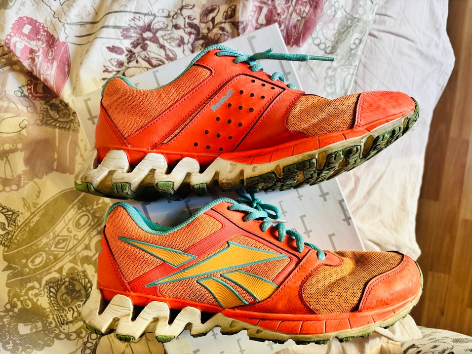 Renkli Kadın Spor Ayakkabı Velcro Detaylı - Görsel 2