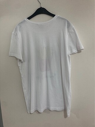 s Beden beyaz Renk Twist t-shirt&mavi yeni ve etiketli çanta