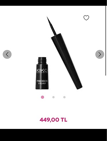 Kiko eyeliner hiç kullanılmadı