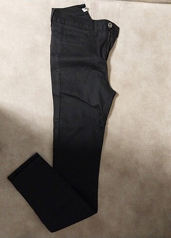 Koton yüksek bel siyah pantolon - Görsel 3