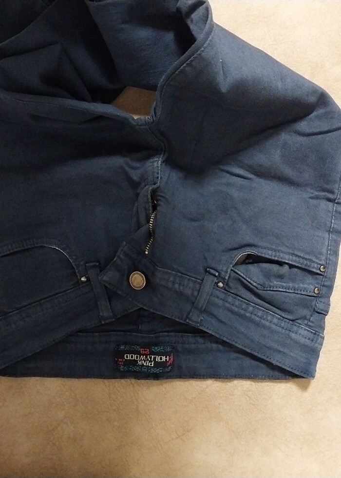 Lacivert pantolon - Görsel 3