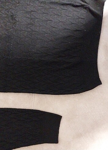 Siyah erkek kazak - Görsel 3