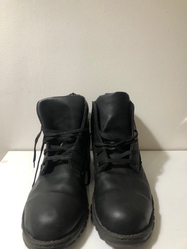 Siyah Erkek Deri Bot - Görsel 2