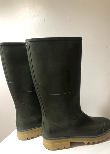 Erkek Diz Boyu Yeşil Çizme - Görsel 3