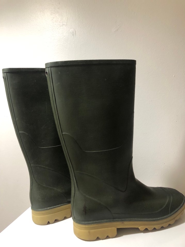 Erkek Diz Boyu Yeşil Çizme - Görsel 3