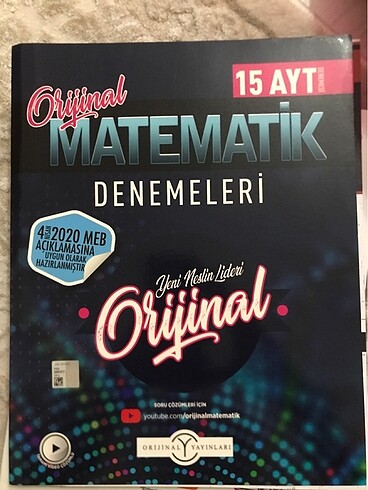 Orjinal yayinlari 2020 yili