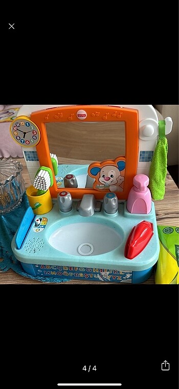 Fisher price eğitici lavabo