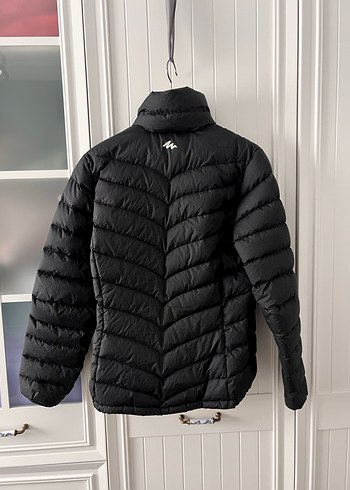 Quechua Decathlon Siyah Şişme Mont