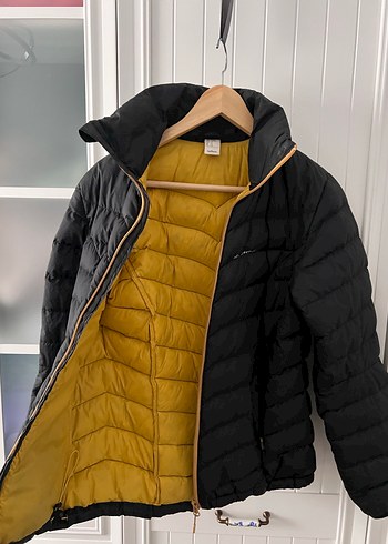 Decathlon Siyah Şişme Mont