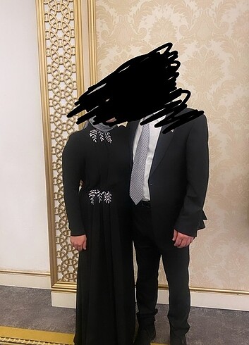 Zarif tesettür abiye elbise