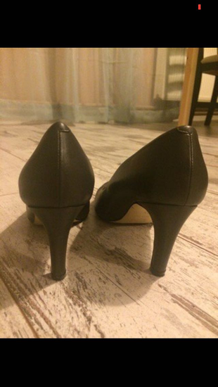 Hotiç Hotiç antrasit renk stiletto 