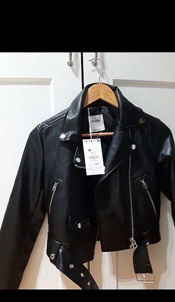 Bershka Bershka deri ceket