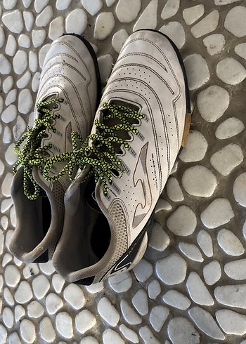 Gri-Beyaz Erkek Halı Saha Futbol  Ayakkabısı - Görsel 6