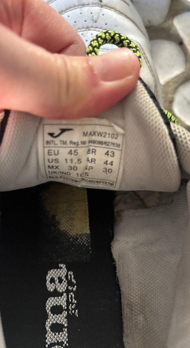 Gri-Beyaz Erkek Halı Saha Futbol  Ayakkabısı - Görsel 3