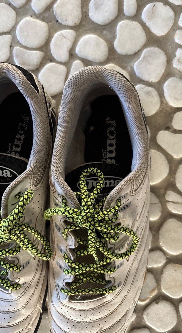 Gri-Beyaz Erkek Halı Saha Futbol  Ayakkabısı - Görsel 2