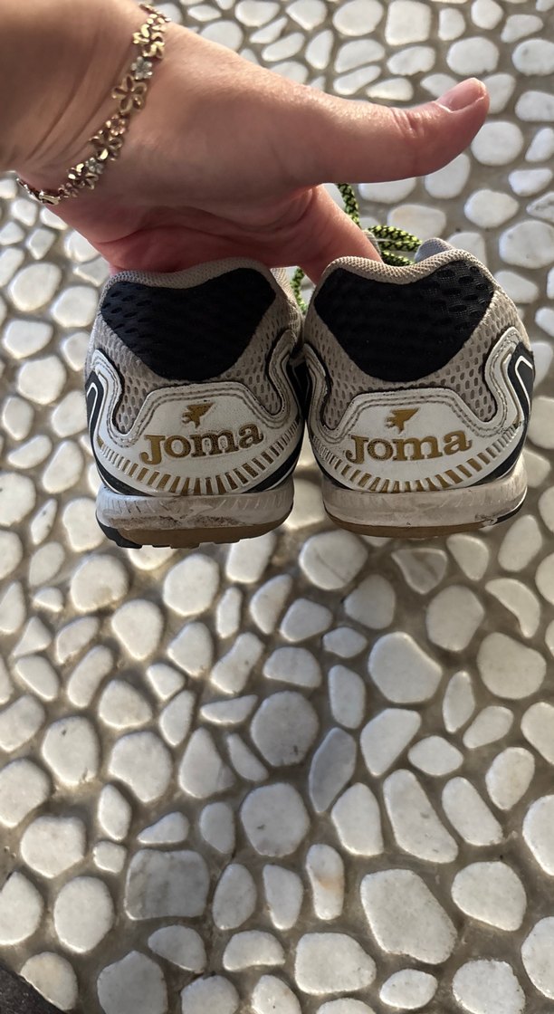 Gri-Beyaz Erkek Halı Saha Futbol  Ayakkabısı - Görsel 5