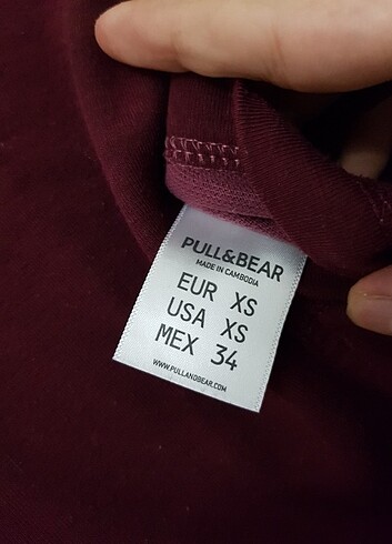 xs Beden Pullbear sweatshirt 