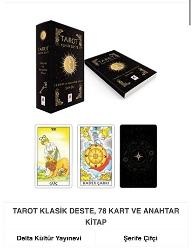 klasik tarot destesi
