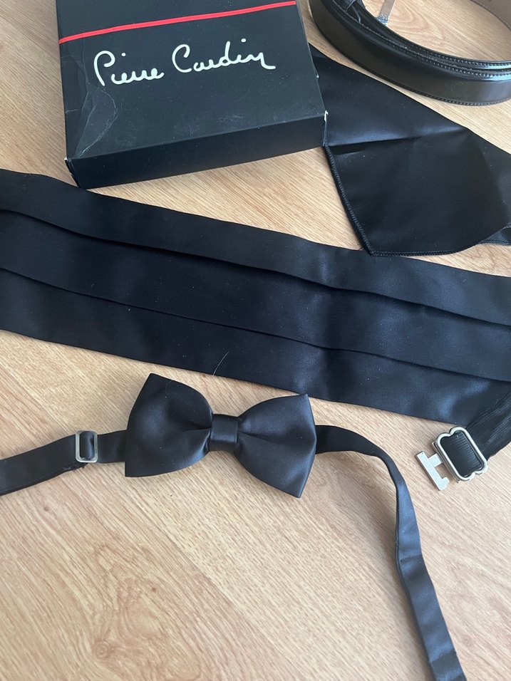 Pierre Cardin Erkek Papyon kuşak mendil - Görsel 2