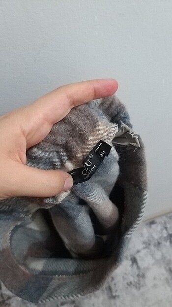 38 Beden camel Renk Kahverengi Hiç Kullanılmamış Etek