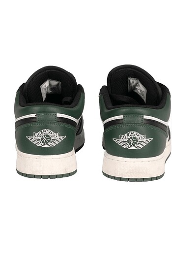 40 Beden yeşil Renk Orijinal Nike Air Jordan 1 Low Green Toe