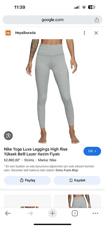 Nike tayt